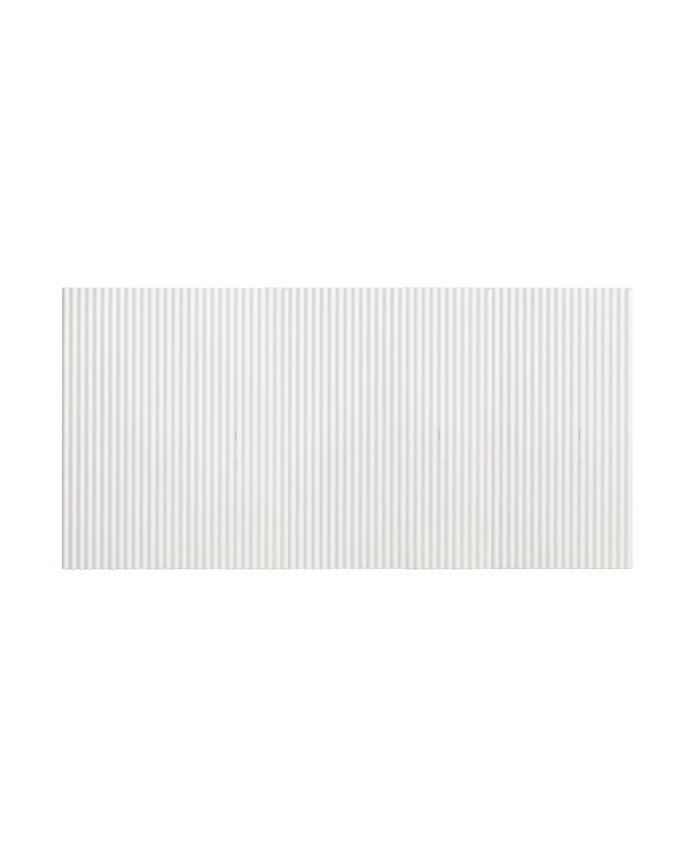 Solid wood headboard in white tone available in several sizes.