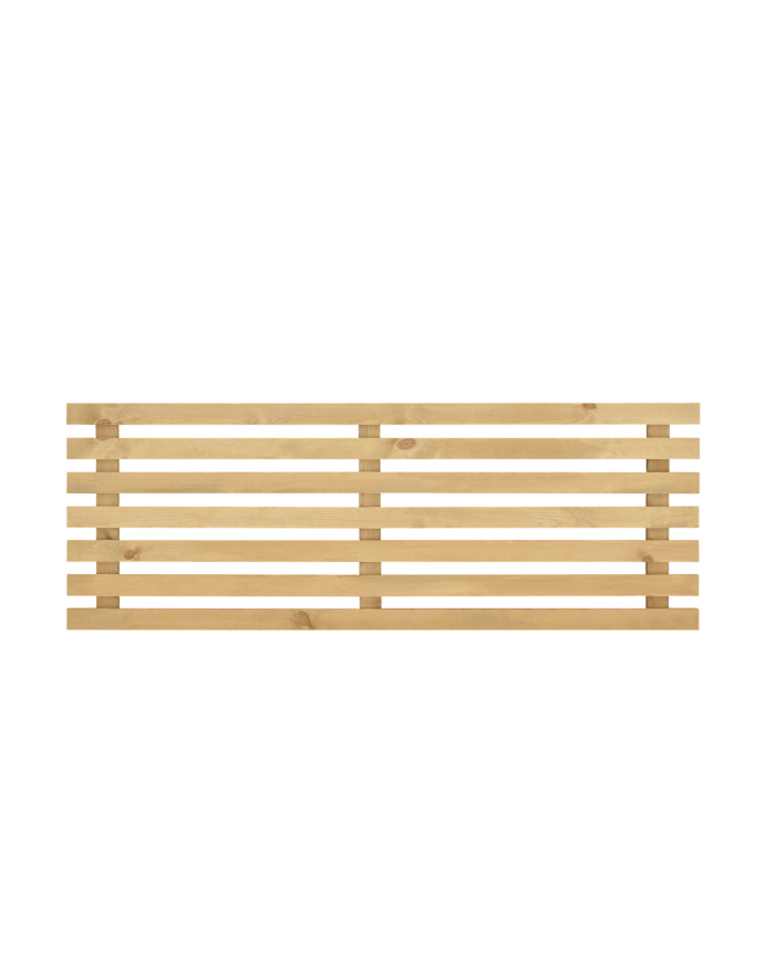 Cabecero de madera maciza en tono olivo de varias medidas