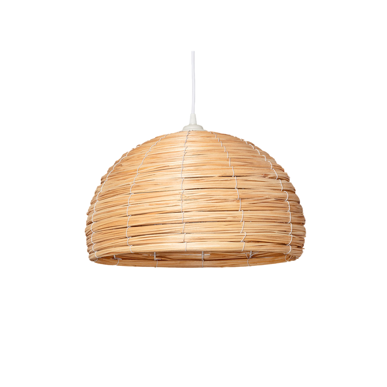 Lámpara de techo ratán natural trenzado -Lámparas de techo