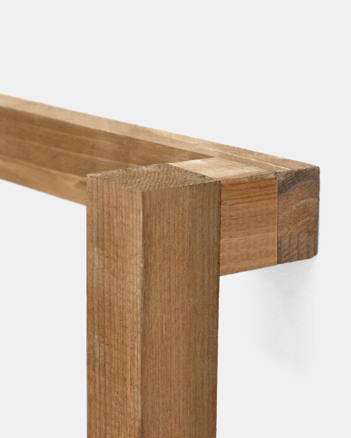 Escalera toallero Norway - madera maciza de nogal toallero