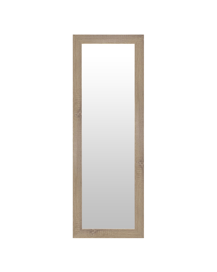 Espejo de pared rectangular elaborado con madera acabado envejecido en varias medidas.