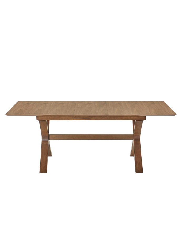 Mesa de comedor extensible de madera natural de varias medidas