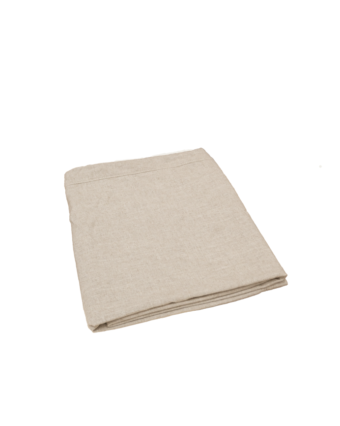 Funda para cabecero de lino beige de varias medidas