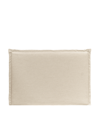 Funda para cabecero de lino beige de varias medidas