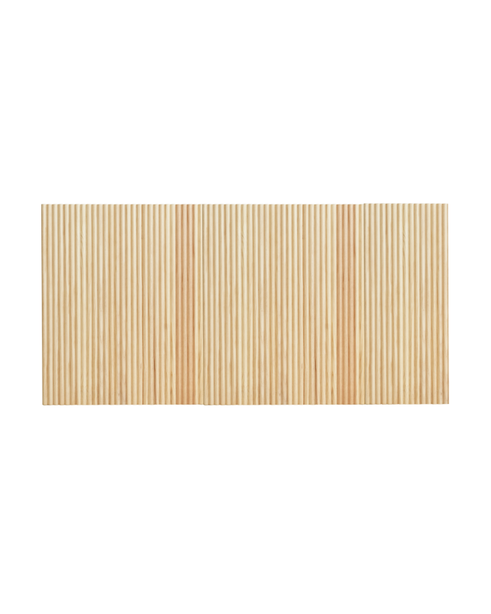 Cabecero de madera maciza en tono natural de varias medidas
