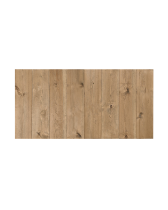 Cabecero de madera maciza en tono roble oscuro de varias medidas