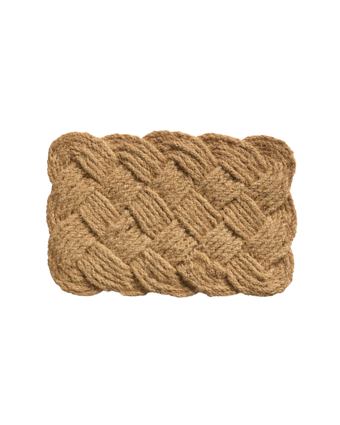 Felpudo de yute y fibra de coco de 40x60cm