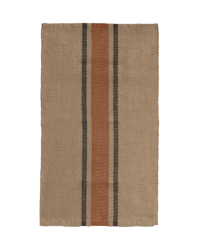 Alfombra de yute color marrón en varias medidas
