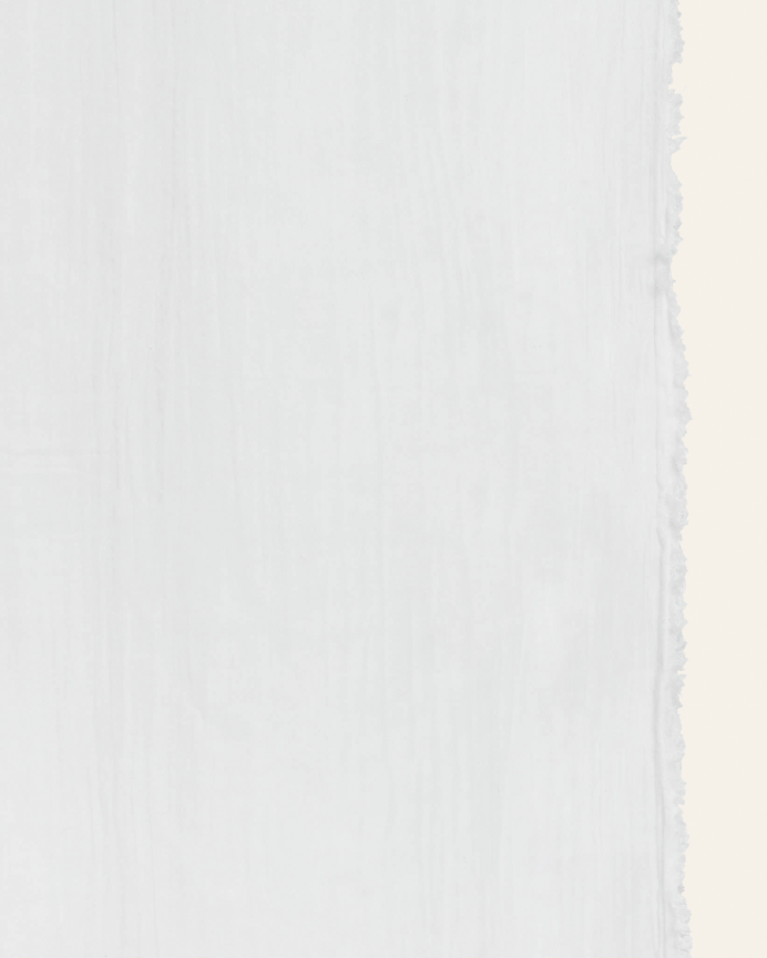 Cortina de algodón translúcido color blanco de 140x280cm