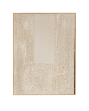 Cuadro beige-marrón decorativo sobre algodón con bastidor de madera pintado a mano con pintura al óleo en varias medidas