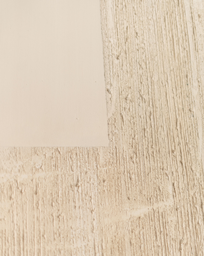 Cuadro beige-marrón decorativo sobre algodón con bastidor de madera pintado a mano con pintura al óleo en varias medidas