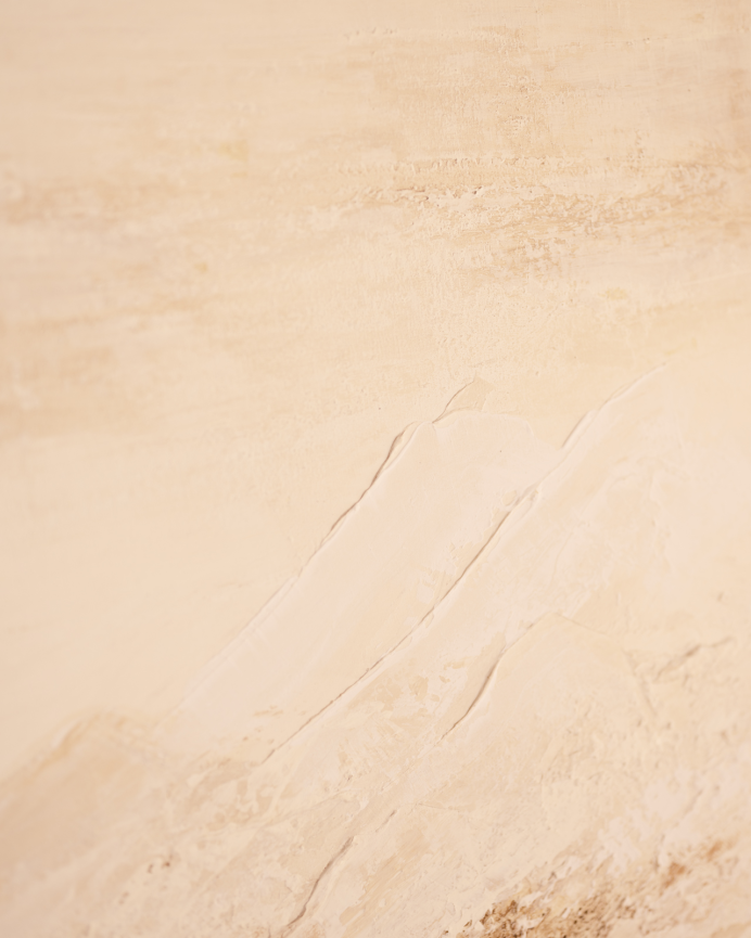 Cuadro blanco decorativo sobre algodón con bastidor de madera pintado artesanalmente con pintura al óleo en varias medidas