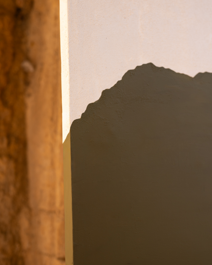 Cuadro verde decorativo sobre algodón con bastidor de madera pintado artesanalmente con pintura al óleo en varias medidas