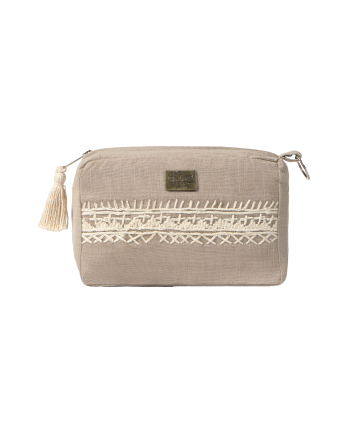 Necesser de color piedra en varias medidas