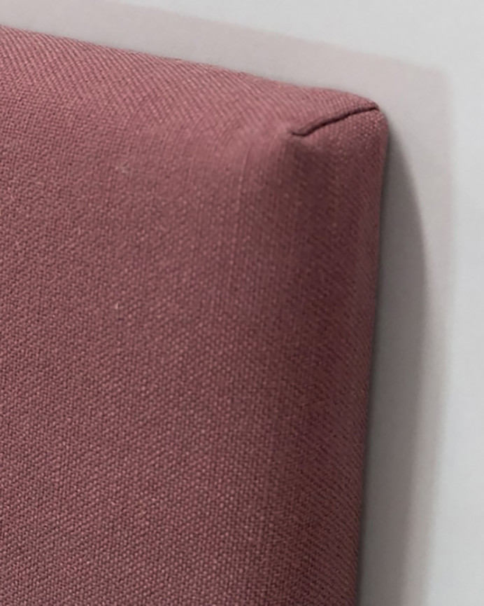 Tête de lit rembourrée en polyester lisse de couleur carrelage de différentes tailles