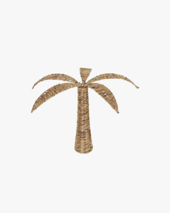 Palmier décoratif en fibres de maïs tressées de différentes tailles