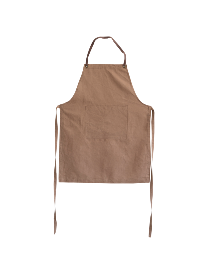 Tablier Linen taupe