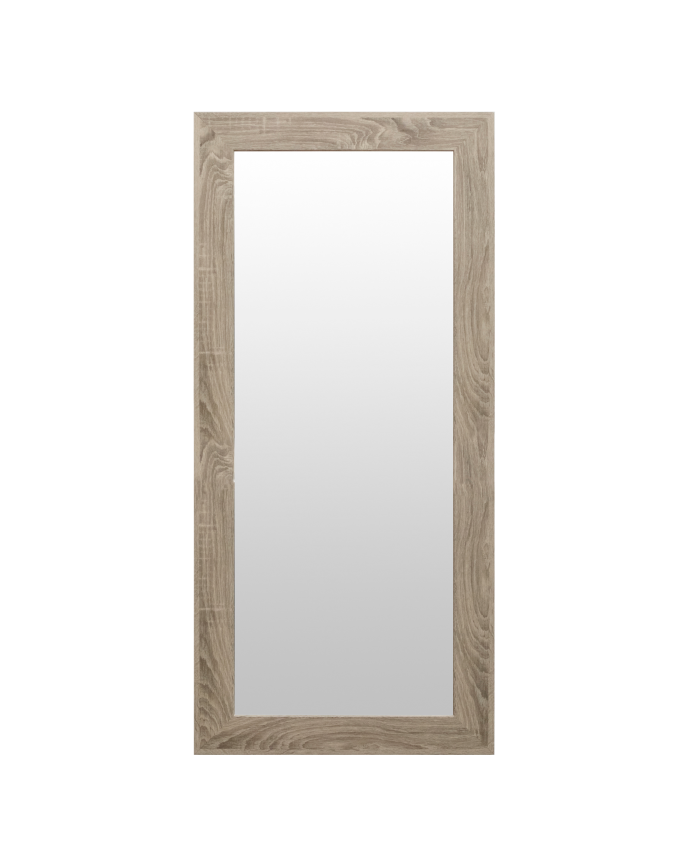 Miroir en bois gris de différentes tailles