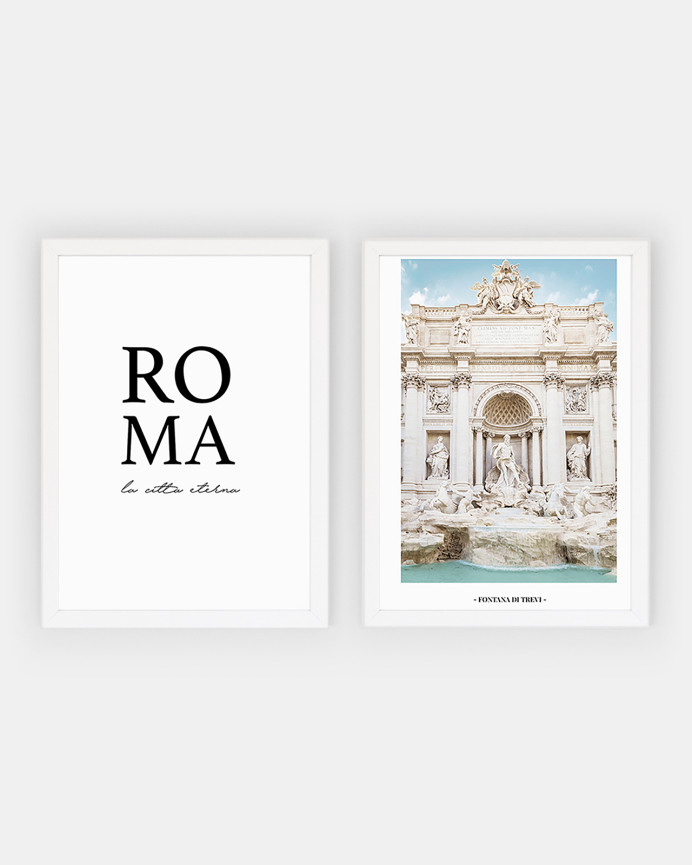 Pack de 2 posters Roma