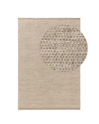 BENUTA - Tapis de jute marron clair 200x300 cm