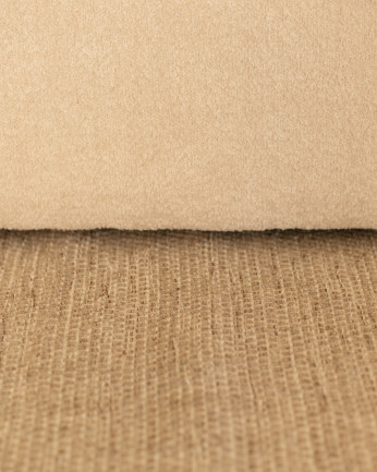 Tapis en laine marron taupe en différentes tailles
