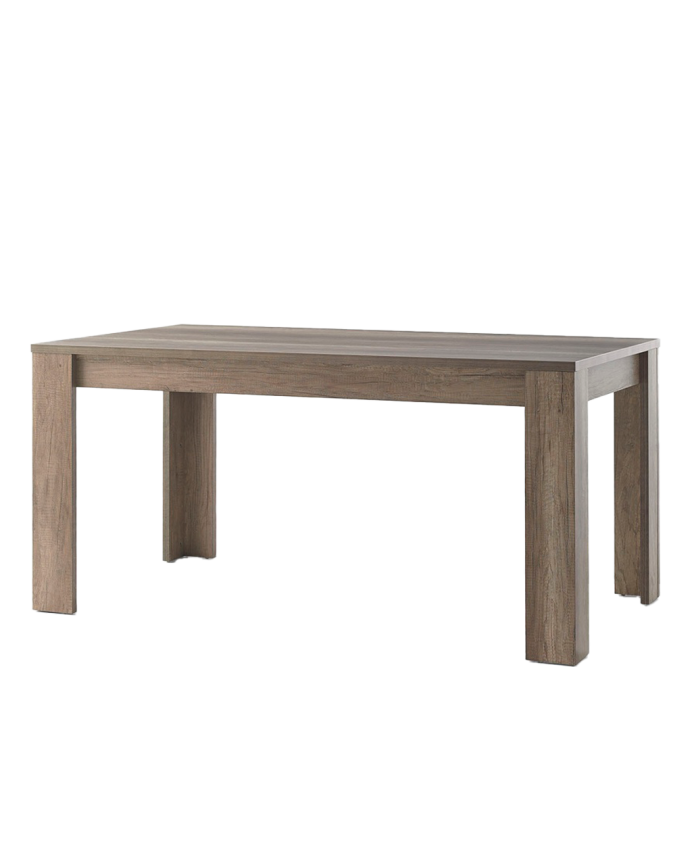 Table de salle à manger en bois stratifié noyer de différentes tailles