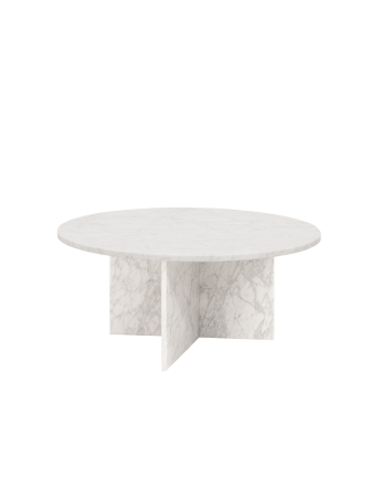 Table basse ronde en marbre disponible en différentes dimensions