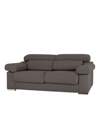 Canapé gris foncé de différentes tailles