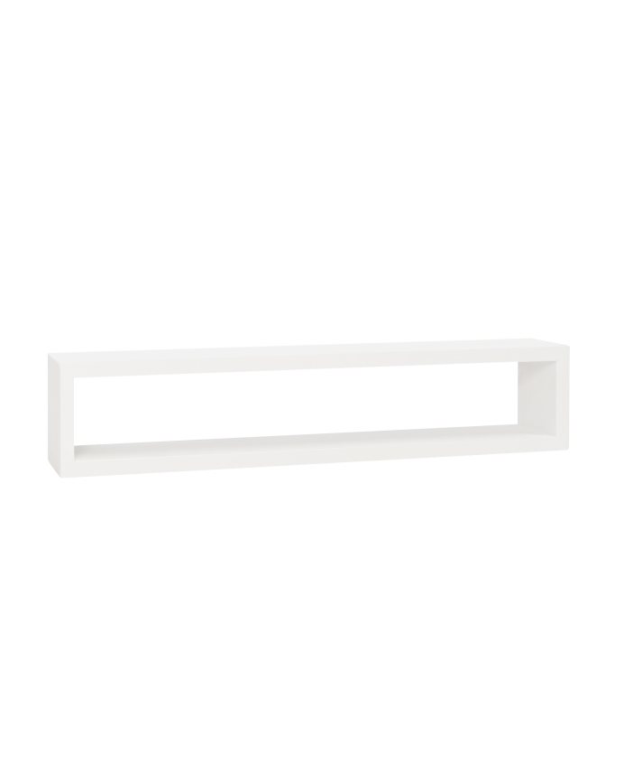 Meuble TV en bois massif ton blanc de différentes tailles