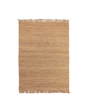 Tapis en jute naturel marron clair en différentes tailles