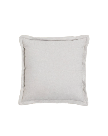 Coussin carré de couleur beige de 53x53cm 