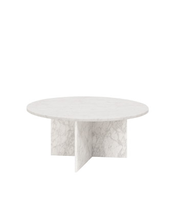 Table basse ronde en marbre disponible en différentes dimensions