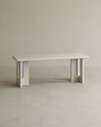 Banc en microciment en 120x33cm