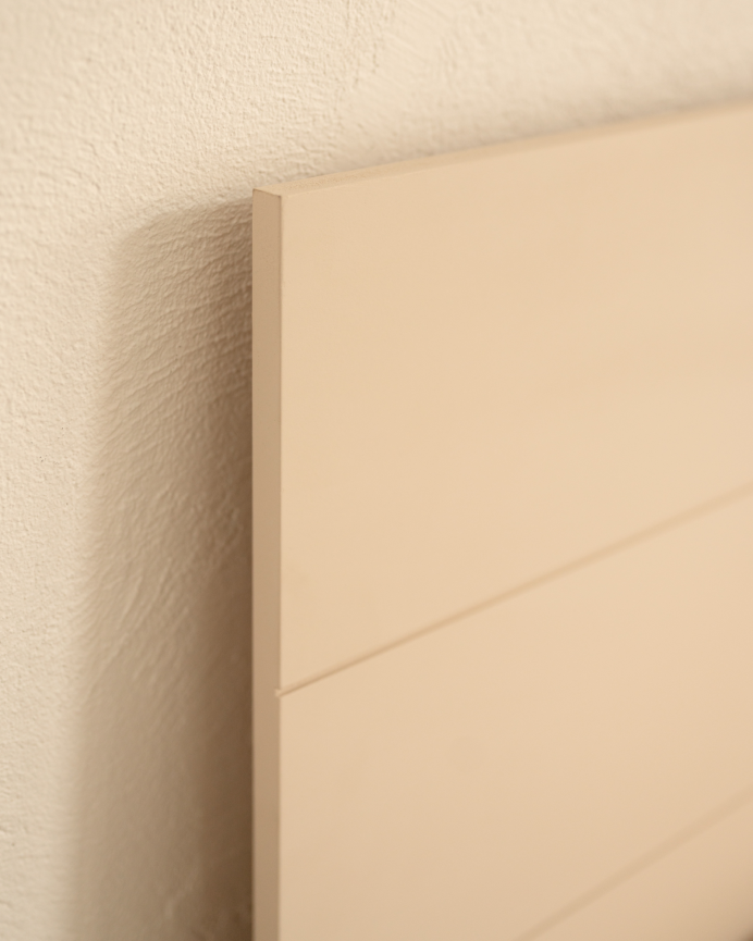 Tête de lit en bois DM ton naturel en différentes tailles