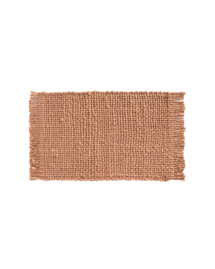 Set de table en jute couleur terre 35x50 cm