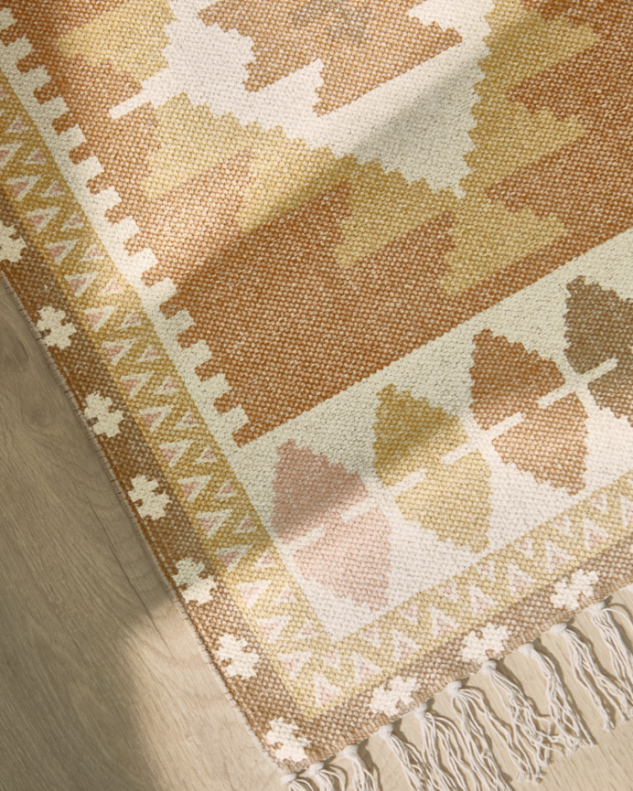 Tapis dhurrie en plusieurs tailles