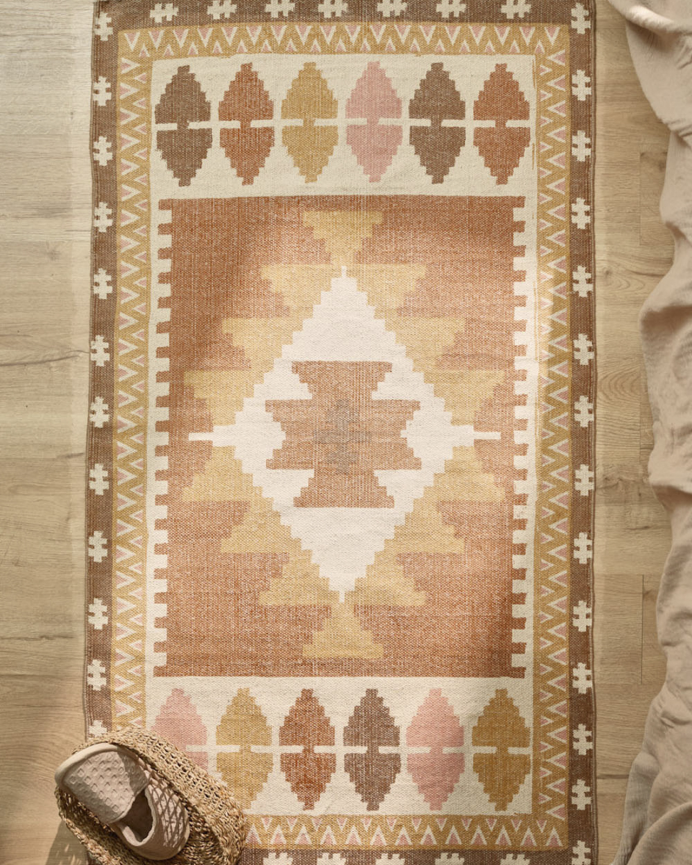 Tapis dhurrie en plusieurs tailles