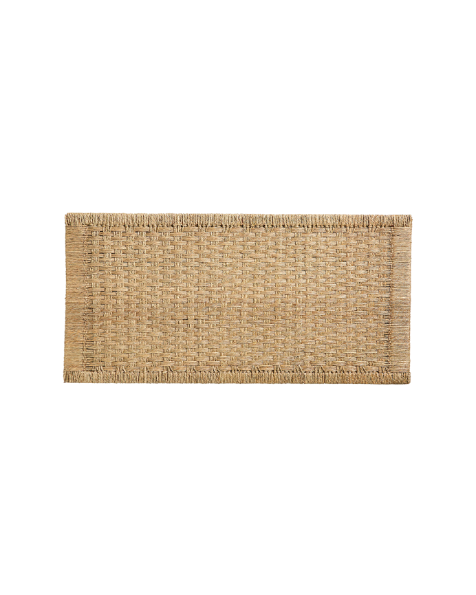 Tête de lit en jonc de mer tressé 80x160 cm
