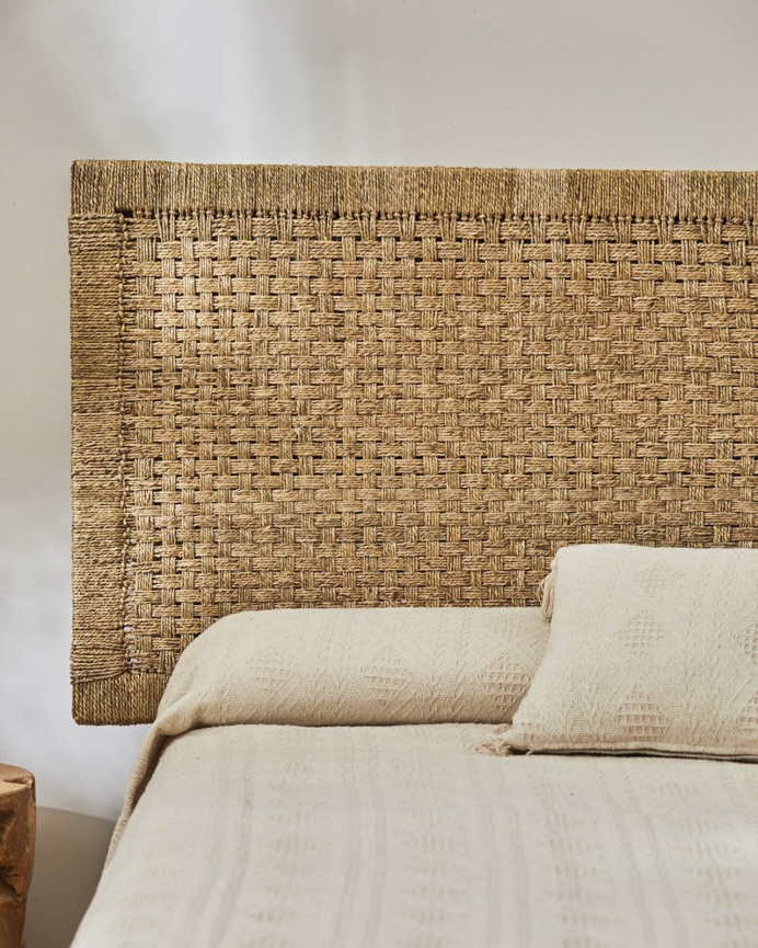Tête de lit en jonc de mer tressé 80x160 cm