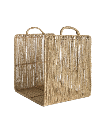 Panier range-revues en jonc de mer disponible en plusieurs tailles