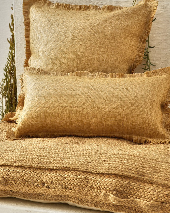 Housse de coussin tressée pour extérieur 30x60 cm