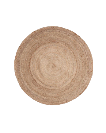 Tapis rond en jute disponible en plusieurs tailles