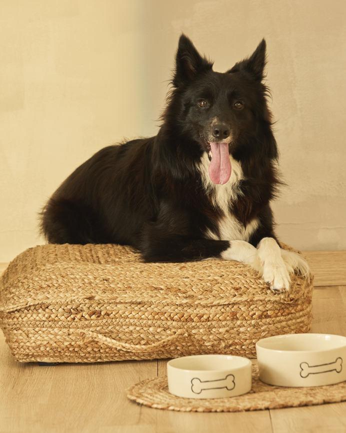 Coussin de sol en jute disponible en plusieurs tailles