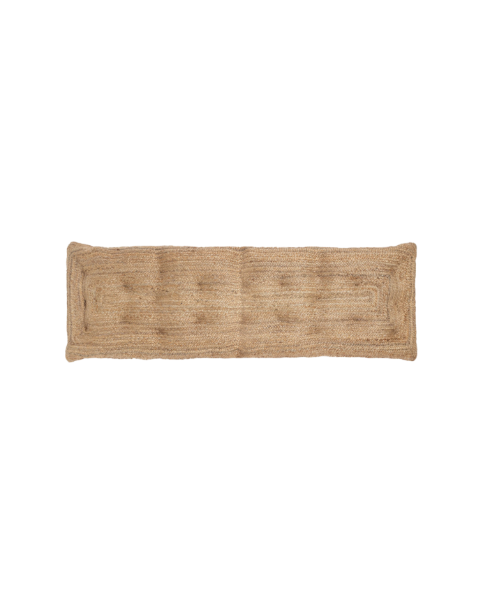 Tête de lit matelassée en jute disponible en plusieurs tailles