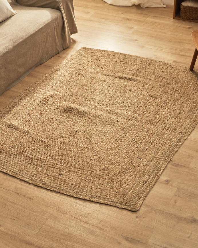 Tapis en jute en plusieurs tailles