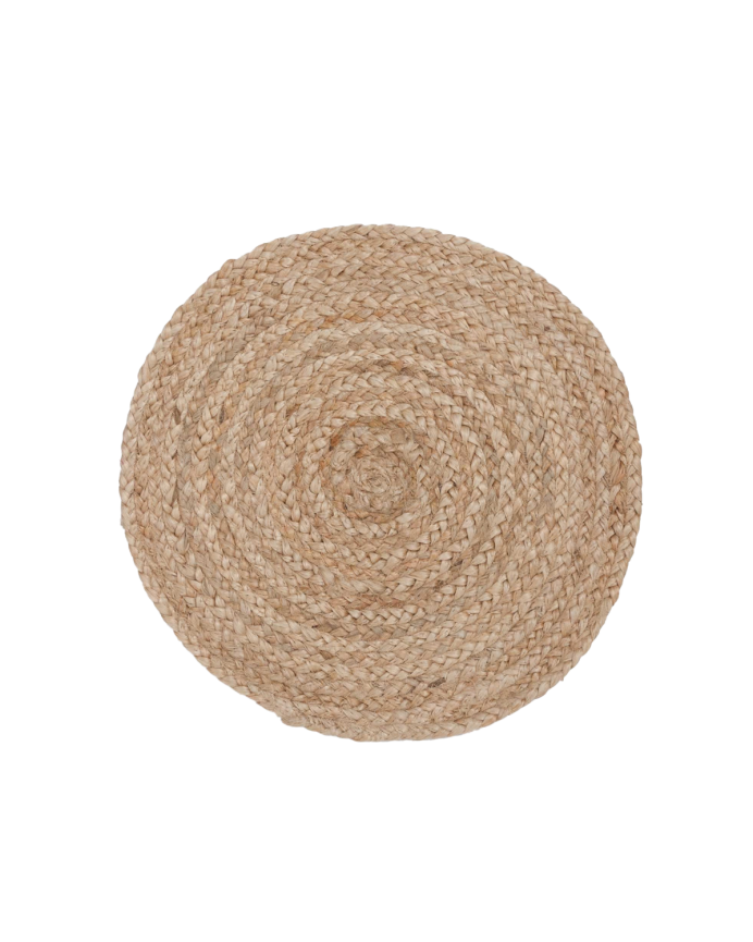 Dessous de plat rond en jute 38 cm