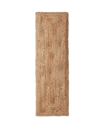 Coussin de banc en jute 40x120x4 cm