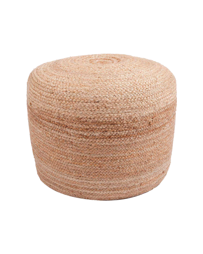 Pouf en jute 50x35 cm