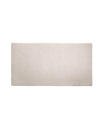 Tête de lit rembourrée en polyester lisse beige en différentes tailles