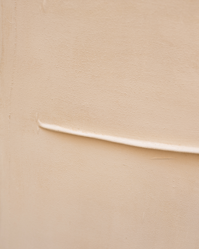 Tableau blanc décoratif sur toile de coton avec cadre en bois peint à la main à la peinture à l'huile différentes tailles
